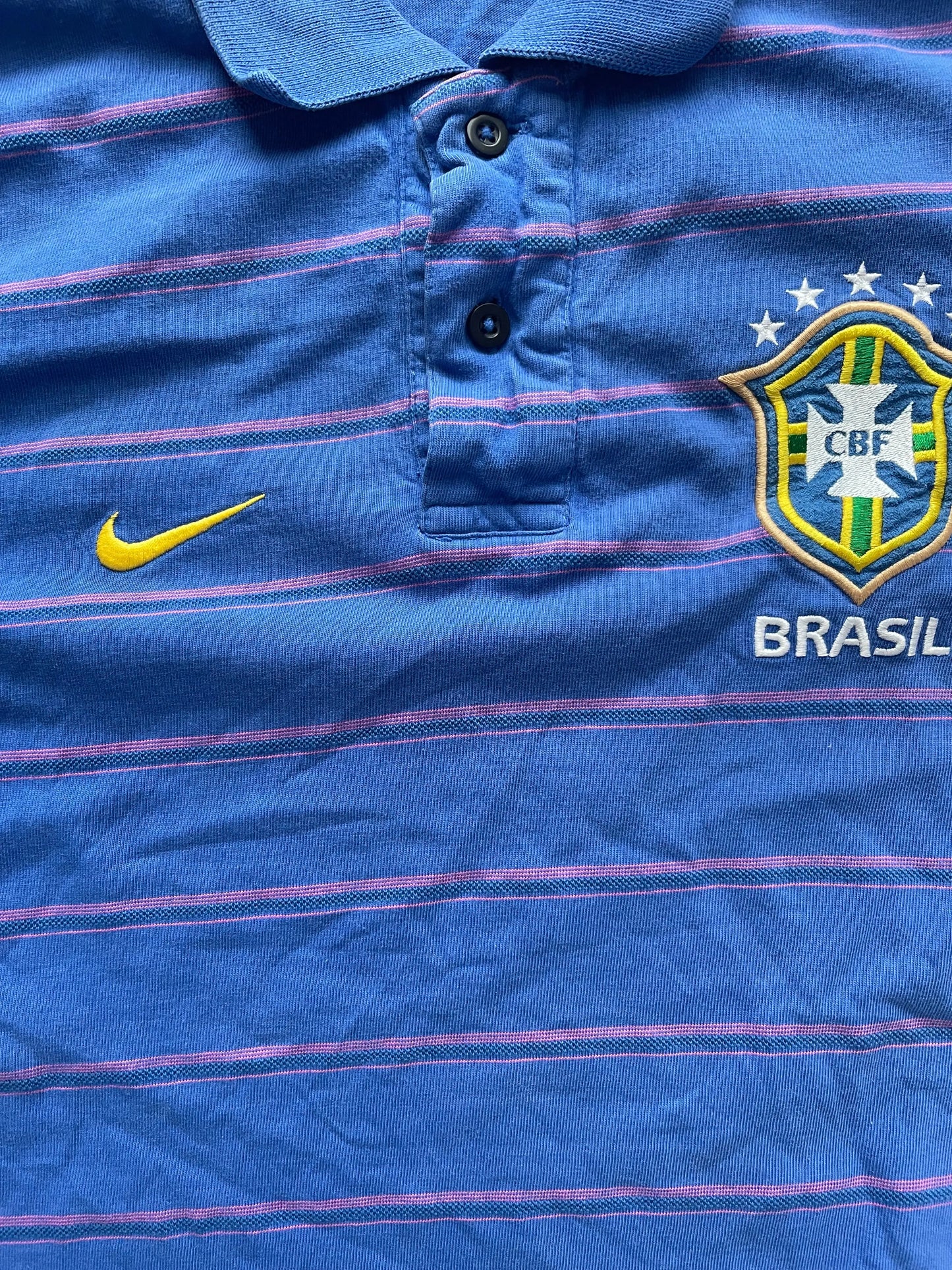 Brazil Polo Shirt (M) 734Vintage