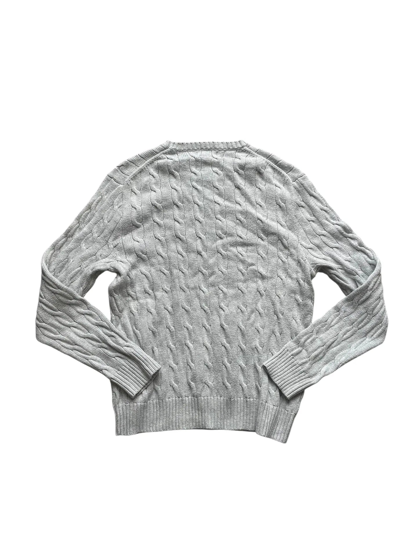 Cable Knit Sweater (L) 734Vintage