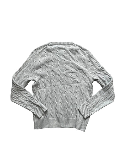 Cable Knit Sweater (L) 734Vintage