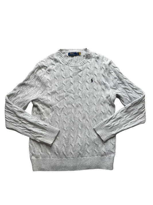 Cable Knit Sweater (L) 734Vintage