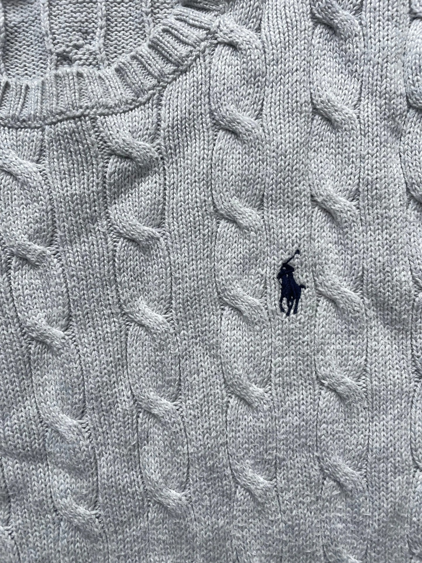 Cable Knit Sweater (L) 734Vintage