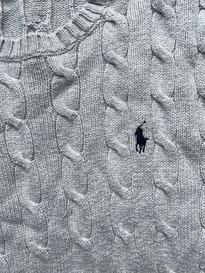 Cable Knit Sweater (L) 734Vintage
